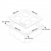 Комбинированная варочная панель SIMFER H60Q22O511