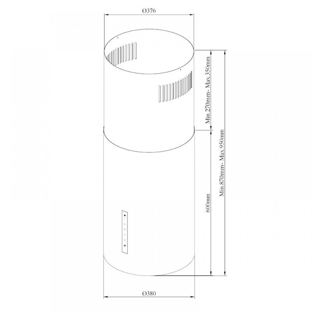 Korting kha 39970 w cylinder