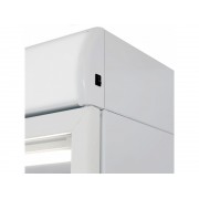 Шкаф - витрина с канапе c механическим управлением и статической системой охлаждения Бирюса Б-310P