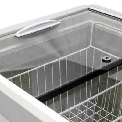 Морозильный ларь с прямым стеклом Бирюса Б-200Z Морозильный ларь с прямым стеклом Бирюса Б-200Z