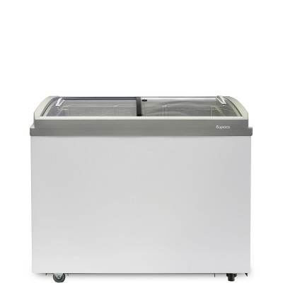 Морозильный ларь с гнутым стеклом Бирюса Б-260CZQ Морозильный ларь с гнутым стеклом Бирюса Б-260CZQ