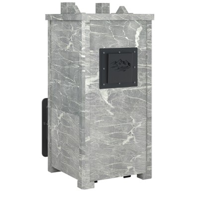 Печь Эверест "Легкий пар Профи" каменка из чугуна, Талькохлорит, S-50 мм Печь Эверест "Легкий пар Профи" каменка из чугуна, Талькохлорит, S-50 мм