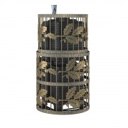 Печь для бани Эверест "Легкий пар Профи" Ковка Б/В (закрытая каменка из нерж. стали)