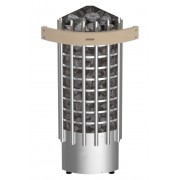 Печь электрическая HARVIA GLOW CORNER TRC70E без пульта, угловая