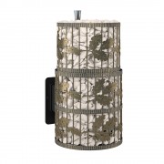 Печь для бани Эверест "Легкий пар Профи" Ковка (чугунная закрытая каменка)