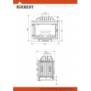Каминная топка EVEREST D10