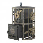 Печь для бани EVEREST Ковка 24 (281) закрытая каменка