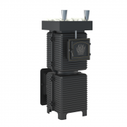 Печь для бани Эверест "Легкий пар Профи" под обкладку Б/В (по-серому)