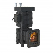 Печь для бани Эверест "Легкий пар Профи" под обкладку (по-серому)