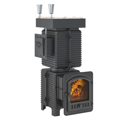 Печь для бани Эверест "Легкий пар Профи" под обкладку (закрытая каменка из нерж. стали) Печь для бани Эверест "Легкий пар Профи" под обкладку (закрытая каменка из нерж. стали)