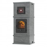 Печь - камин EVEREST с духовкой Талькохлорит