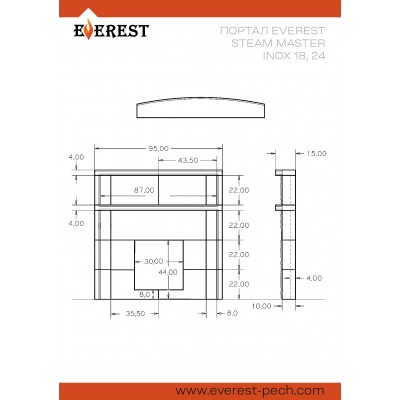 Портал Эверест "Steam Master" INOX 18, 24 "Амфиболит" Портал Эверест "Steam Master" INOX 18, 24 "Амфиболит"
