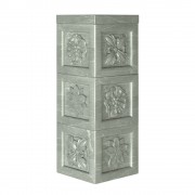 Облицовка дымохода Талькохлорит "Профи 2 стороны" (280х280х750 S-50)