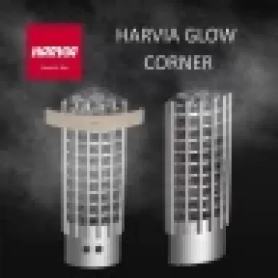 Печь для сауны HARVIA GLOW CORNER TRC 90 EE с цифровой панелью управления HTRC9004EE Печь для сауны HARVIA GLOW CORNER TRC 90 EE с цифровой панелью управления HTRC9004EE