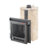 Печь для бани Ферингер Малютка ПФ до 18м3 Окаменевшее дерево наборный Печь для бани Ферингер Малютка ПФ до 18м3 Окаменевшее дерево наборный