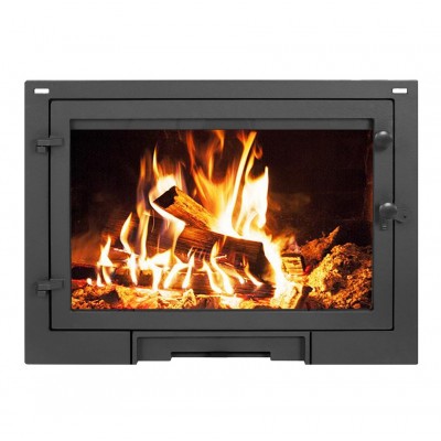 Дверка ЭВЕРЕСТ каминная D10 (Антрацит) Дверка ЭВЕРЕСТ каминная D10 (Антрацит)