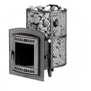 Банная печь «Атмосфера L» с нержавеющей сеткой до 22 м³