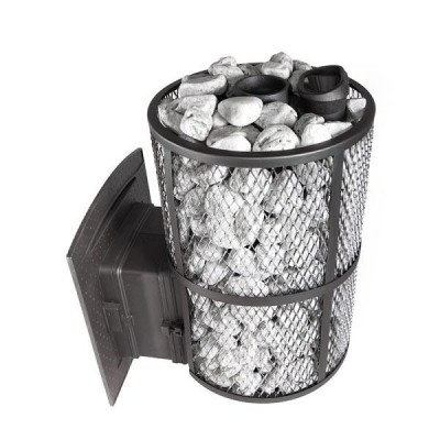 Банная печь «Атмосфера Про» с сеткой из нержавейки до 32м³ Банная печь «Атмосфера Про» с сеткой из нержавейки до 32м³