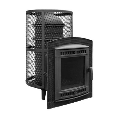 Банная печь «Атмосфера Про» с сеткой из нержавейки до 32м³ Банная печь «Атмосфера Про» с сеткой из нержавейки до 32м³