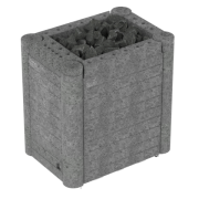 SAWO Электрическая печь Nimbus со встр. пароген, с автодоливом, 18,0 кВт, нерж. сталь, талькохлорит, артикул NIMC-1, выносной пульт (пульт и блок мощности докупаются отдельно)