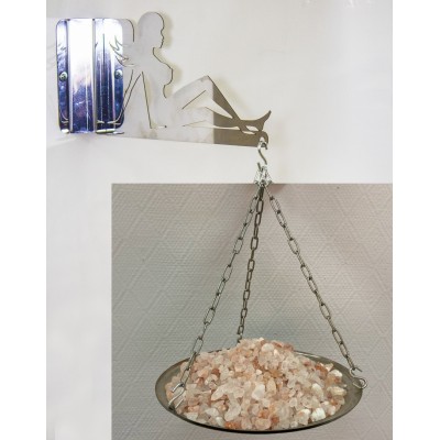 Испаритель настенный Kennet "Девушка" с гималайской солью Испаритель настенный Kennet "Девушка" с гималайской солью