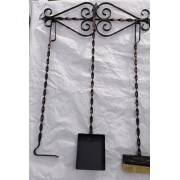 Набор для камина настенный Kennet (совок/кочерга/щетка)