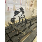 Дровница кованная Kennet FLORA