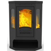 Печь-камин Kennet Антей три стекла 10кВт