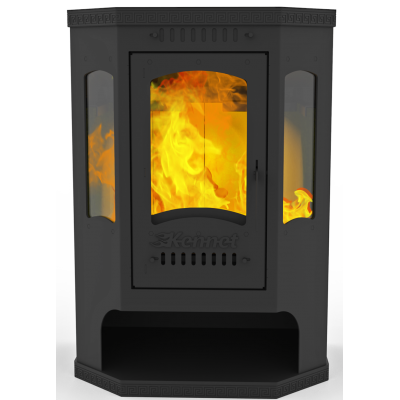 Печь-камин Kennet Антей три стекла 10кВт Печь-камин Kennet Антей три стекла 10кВт