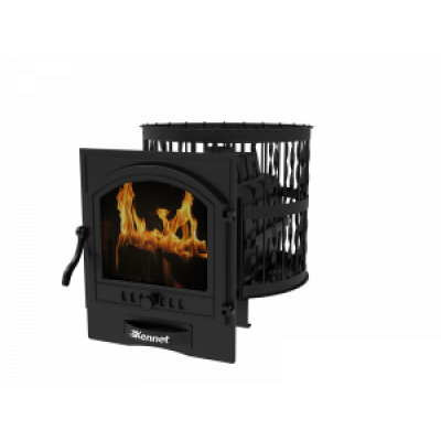 Печь банная Kennet Бастион 22 сетка ковка панорама 505 Печь банная Kennet Бастион 22 сетка ковка панорама 505