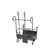 Каминный набор Kennet Сирий ГК880 (дровница, совок, кочерга)