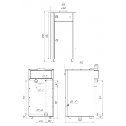 Напольный газовый котел ЛУЧ КСГ 50