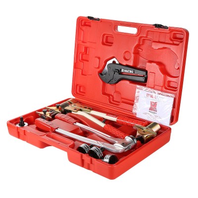 Комплект ручного инструмента для монтажа надвижных фитингов 16-32 мм Комплект ручного инструмента для монтажа надвижных фитингов 16-32 мм