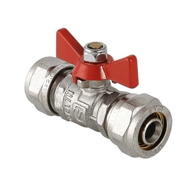 Кран шаровой с обжимным соединением 16 Кран шаровой с обжимным соединением 16