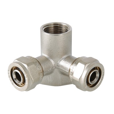 Водорозетка обжимная проходная 16 мм х 1/2" Водорозетка обжимная проходная 16 мм х 1/2"