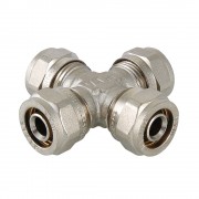 Фитинг обжимной – крестовина 16 мм