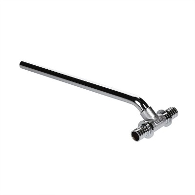 Фитинг аксиальный универсальный – тройник радиаторный с хромированной латунной трубкой, короткий 20 (2,8) х 15 х 20 (2,8) мм, 30 см Фитинг аксиальный универсальный – тройник радиаторный с хромированной латунной трубкой, короткий 20 (2,8) х 15 х 20 (2,8) мм, 30 см