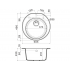 Мойка Omoikiri Miya 50-R-CH Tetogranit/шампань (4993508) Мойка Omoikiri Miya 50-R-CH Tetogranit/шампань (4993508)