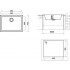Мойка Longran Cube CUG560.435 - 26 Black Matt Мойка Longran Cube CUG560.435 - 26 Black Matt
