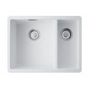 Мойка Omoikiri Kata 55-2-U-WH Artgranit/белый (4997526)