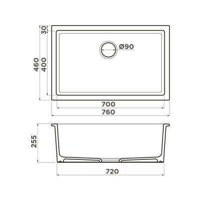 Мойка Omoikiri Okinoshima 76-U/I-PE Natceramic/pebble (4997149) Мойка Omoikiri Okinoshima 76-U/I-PE Natceramic/pebble (4997149)