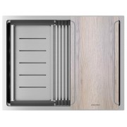 Мойка Paulmark Next-multi sink 58 uni PM785845-BS, брашированная нерж. сталь