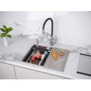 Мойка Paulmark Next-multi sink 58 uni PM785845-BS, брашированная нерж. сталь