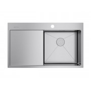Мойка Omoikiri Akisame 86-R-IN нерж. сталь/нержавеющая сталь (4993763)