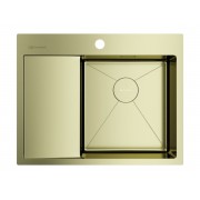 Мойка Omoikiri Akisame 65-R-LG нерж. сталь/светлое золото (4973084)