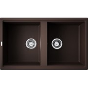 Мойка Omoikiri Tedori 86-2-DC Tetogranit/темный шоколад (4993928)