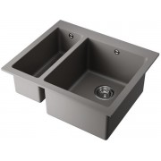 Мойка Omoikiri Bosen 59-2A-GR Artceramic/leningrad grey (4993822)