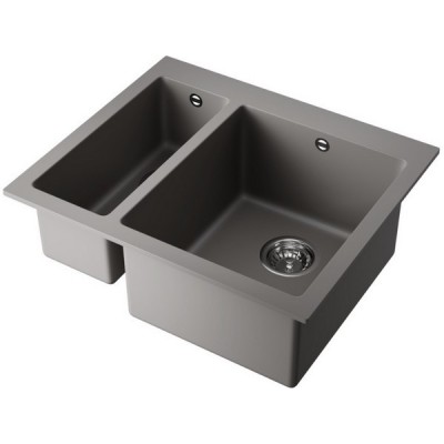 Мойка Omoikiri Bosen 59-2A-GR Artceramic/leningrad grey (4993822) Мойка Omoikiri Bosen 59-2A-GR Artceramic/leningrad grey (4993822)