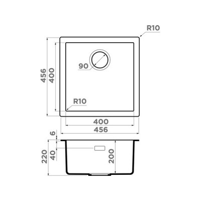 Мойка Omoikiri Yamakawa 45-U/I-MO Artceramic/мокко (4997456) Мойка Omoikiri Yamakawa 45-U/I-MO Artceramic/мокко (4997456)