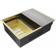Мойка Paulmark Next-multi sink 58 uni PM785845-LG, светлое золото